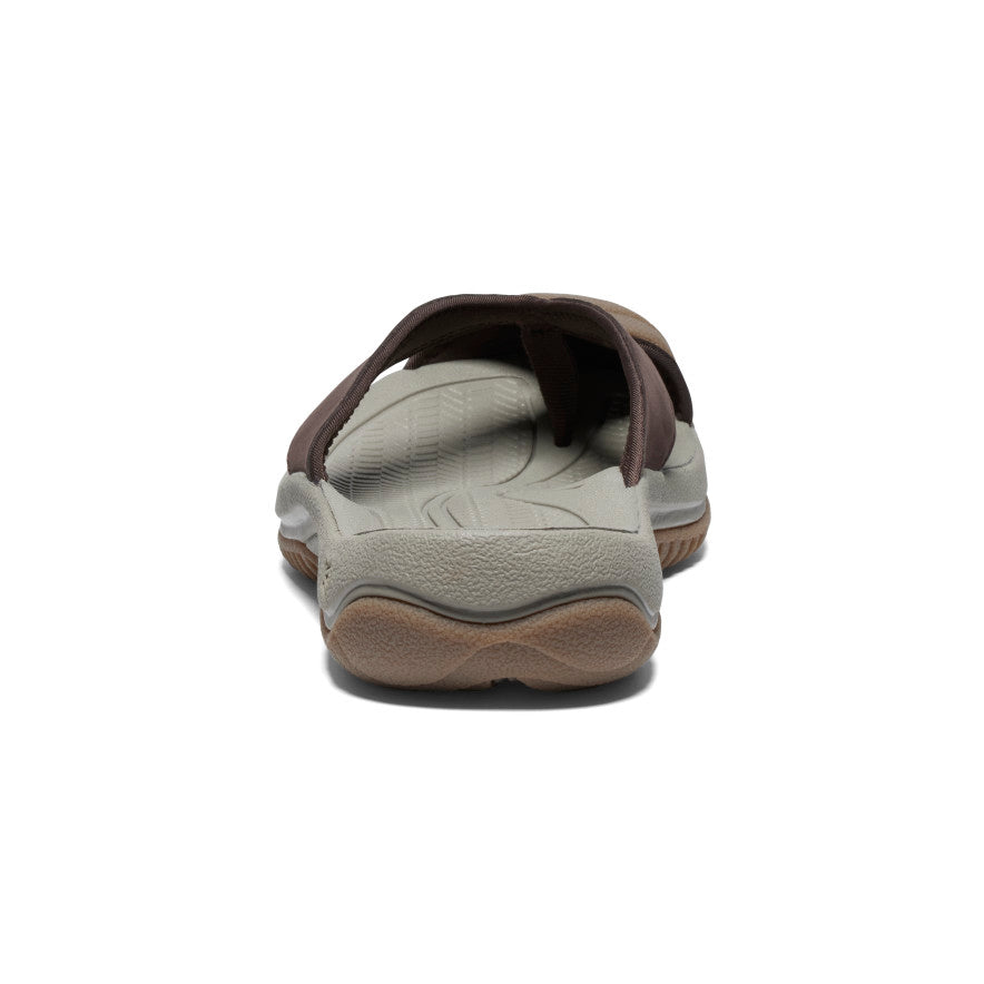 Men's Waimea Leather Flip-Flop Java/Plaza Taupe | Keen