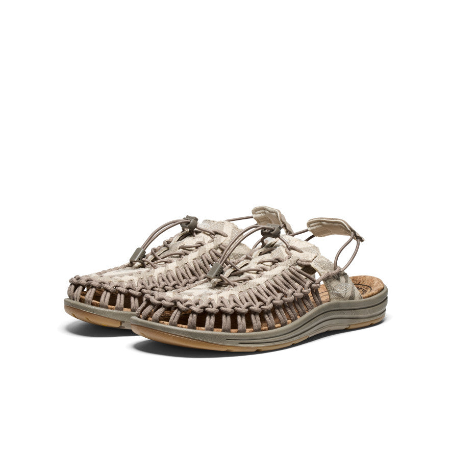 All Gender UNEEK II Convertible Canvas Sneaker Brindle/Natural | Keen