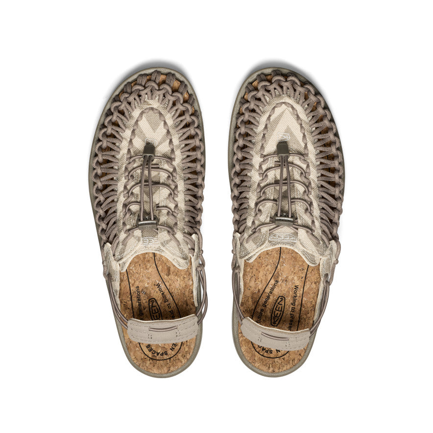 All Gender UNEEK II Convertible Canvas Sneaker Brindle/Natural | Keen