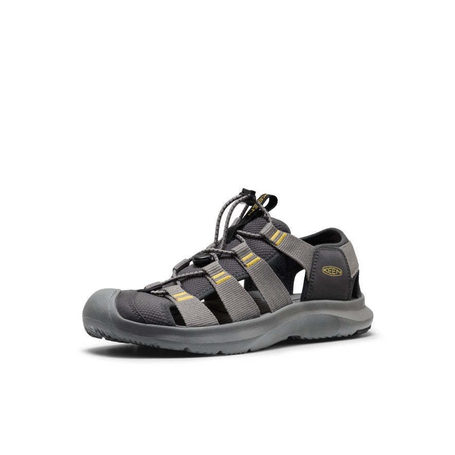 Men's Seanik H2 Sandal Steel Grey/Cream Gold | Keen