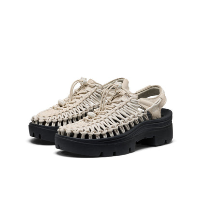 All Gender UNEEK PLT Sneaker Birch Smooth Lea | Keen