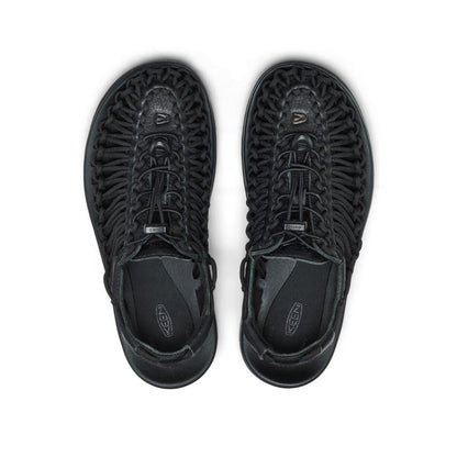 All Gender UNEEK PLT Sneaker Black Smooth Lea | Keen