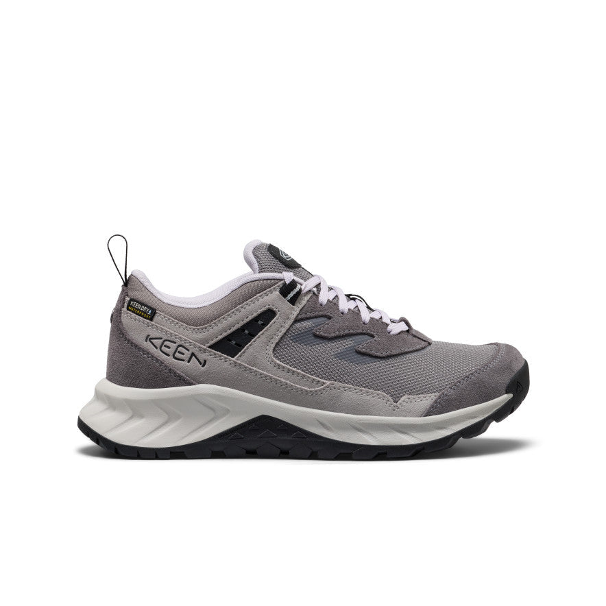 Women's Hightrail Waterproof Hiking Shoe Steel Grey/Thistle | Keen