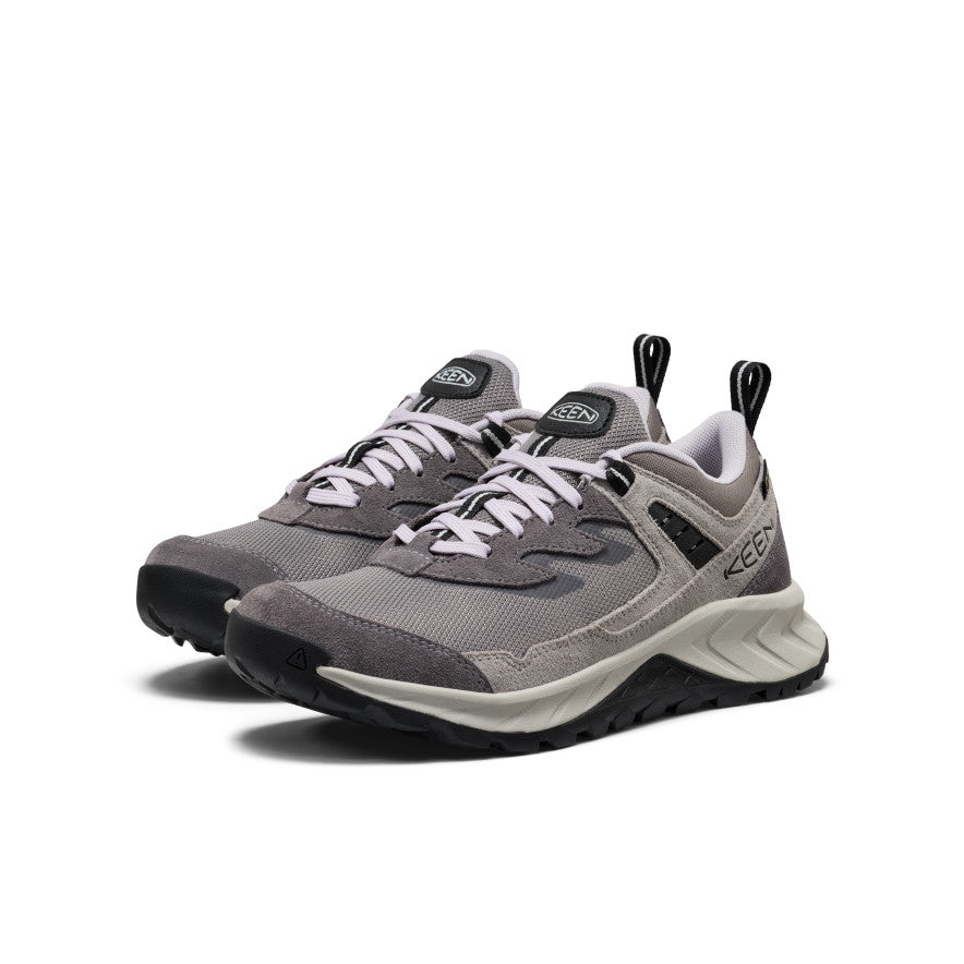 Women's Hightrail Waterproof Hiking Shoe Steel Grey/Thistle | Keen