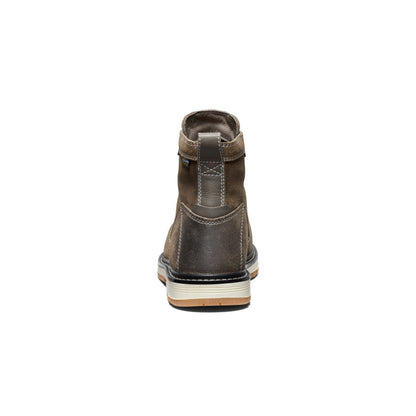 Women's San Jose 6" Waterproof 90° Heel Boot (Aluminum Toe) Steel Grey/Gum | Keen
