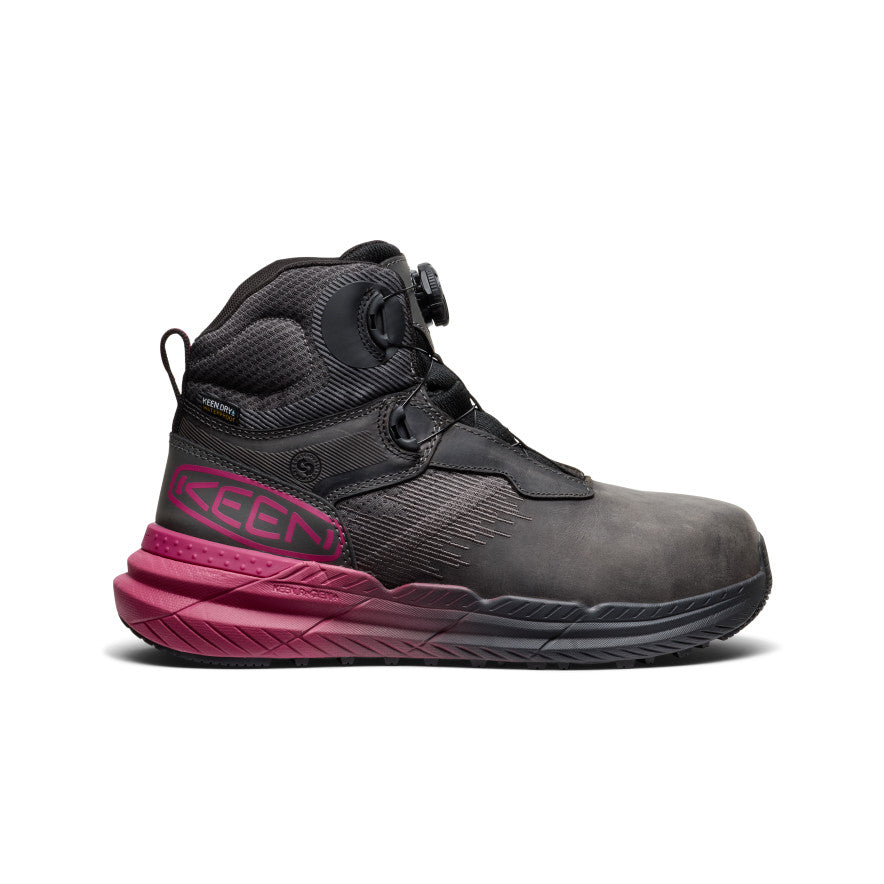 Women's Snapline RF Waterproof Boot (Carbon Toe) Magnet/Black | Keen
