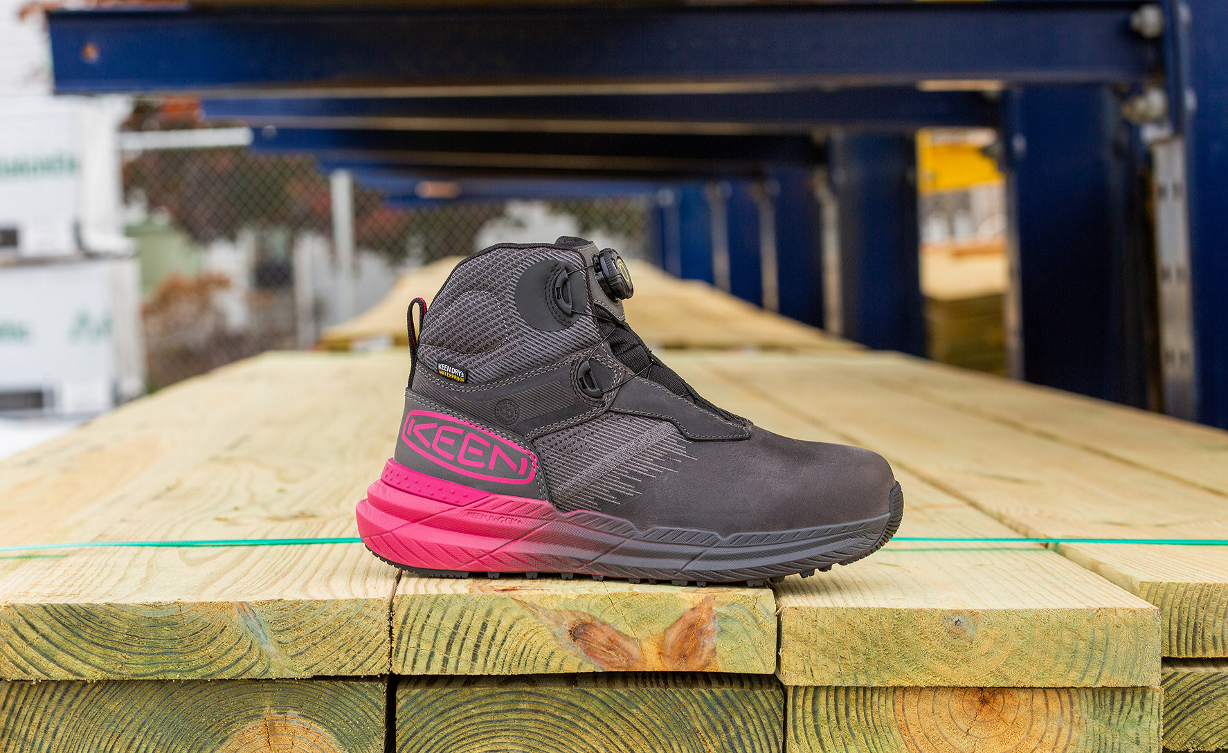 Women's Snapline RF Waterproof Boot (Carbon Toe) Magnet/Black | Keen