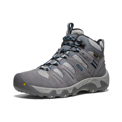 Women's Headout Waterproof Hiking Boot Steel Grey/Blue Heaven | Keen