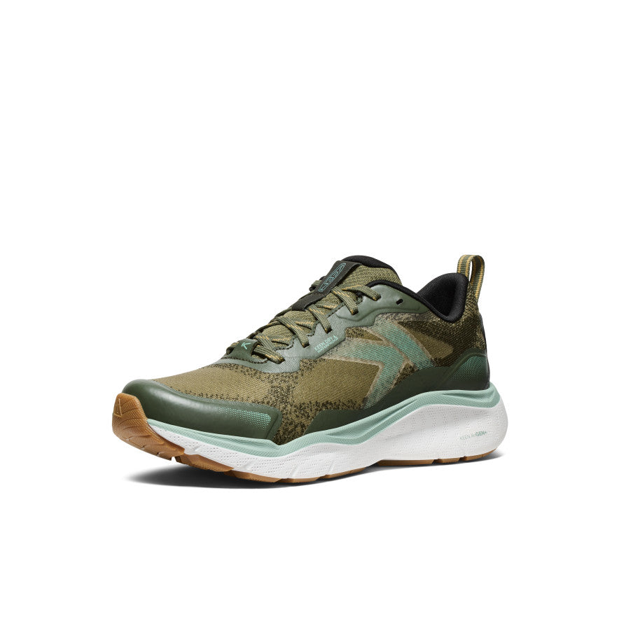 Women's Leiki Waterproof Hiking Shoe Winter Moss/Granite Green | Keen