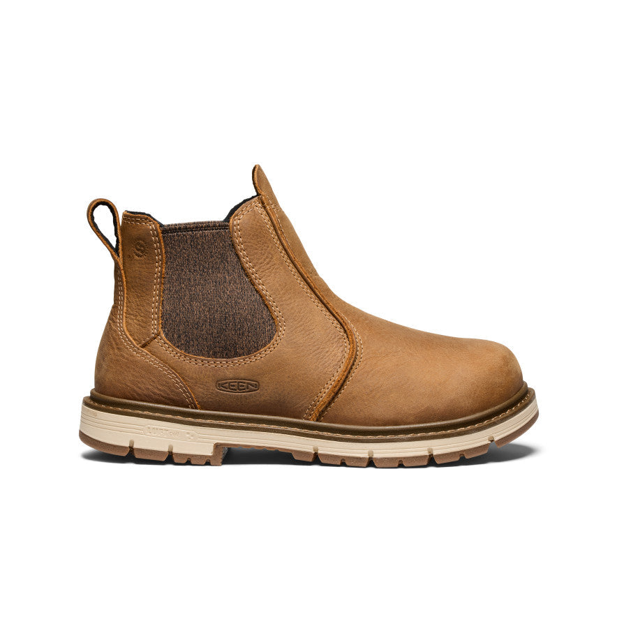 Women's San Jose Chelsea 90° Heel Boot (Soft Toe) Belgian/Gum | Keen