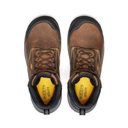 Women's Evanston 6" ESD Boot (Carbon Toe) Bison/Black | Keen