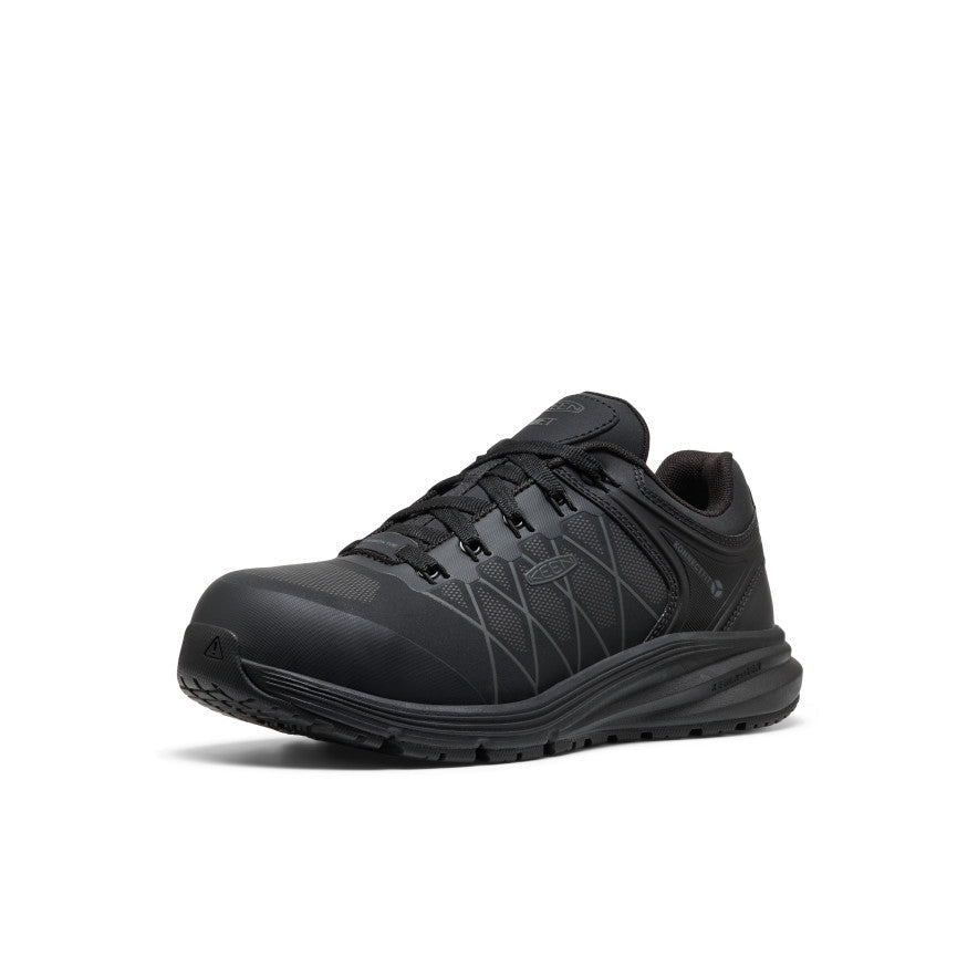 Women's Vista Energy XT Work Sneaker INT MET (Carbon Toe) Black/Magnet | Keen