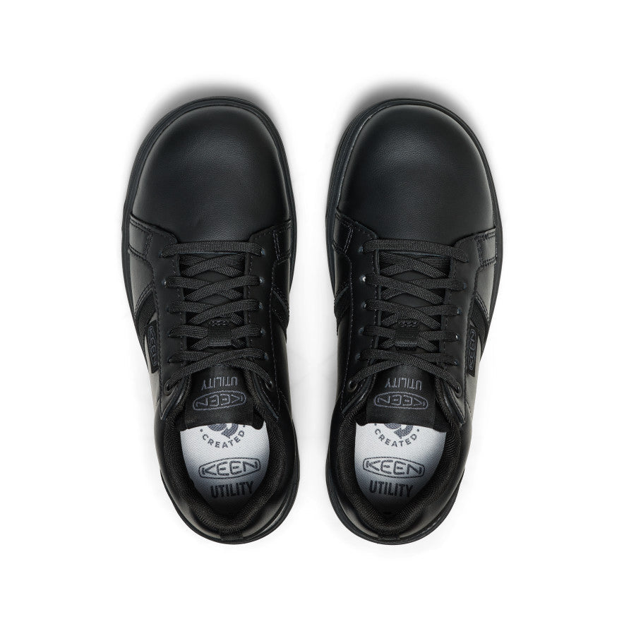 Women's Kenton WTX Work Shoe (Soft Toe) Black/Black | Keen