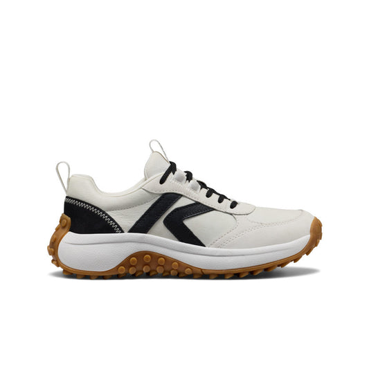 Women's KS86 Leather Sneaker Star White/Black | Keen