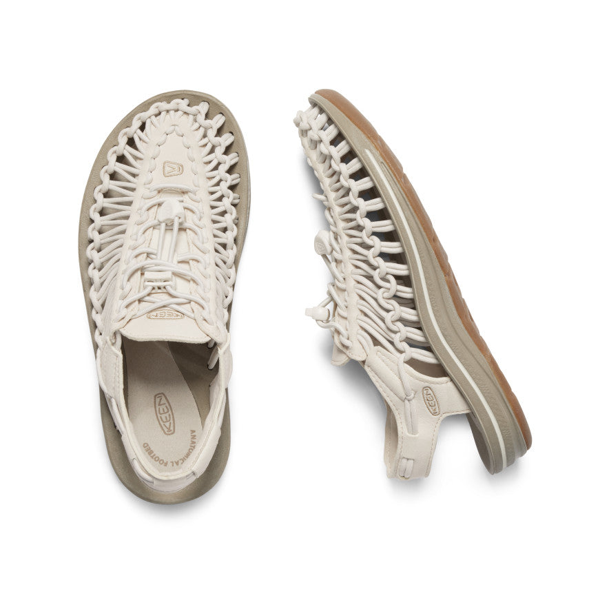 Women's UNEEK Sneaker White Cap/Cornstalk | Keen