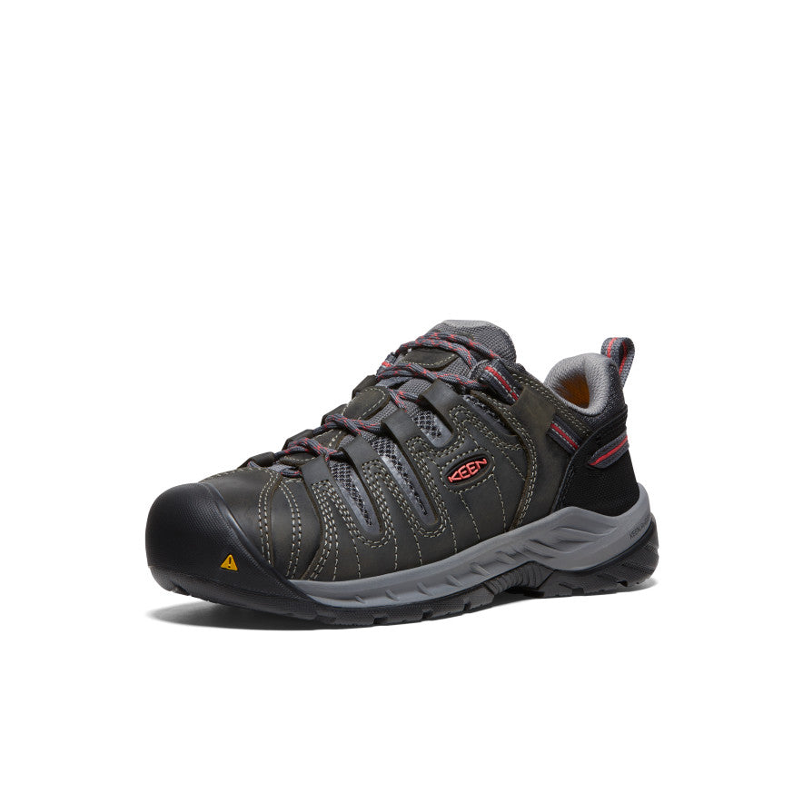 Women's Flint II (Steel Toe) Magnet/Rose | Keen