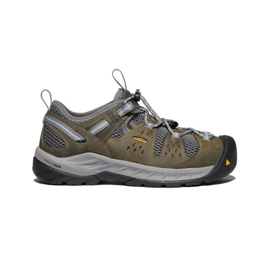 Women's Atlanta Cool II ESD (Steel Toe) Gargoyle/Blue Fog | Keen