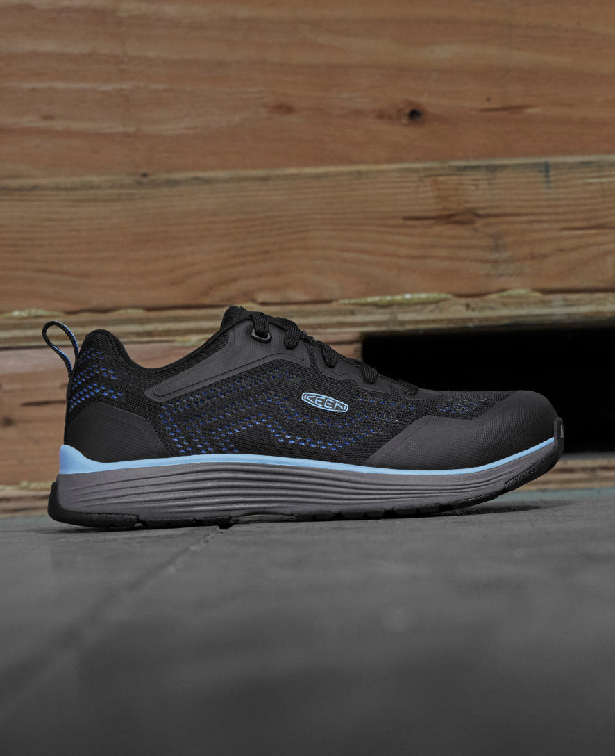 Women's Sparta 2 (Aluminum Toe) Airy Blue/Black | Keen