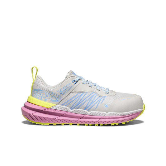 Women's Speedworks ESD Work Sneaker (Carbon Toe) Alloy/Moonlight Mauve | Keen