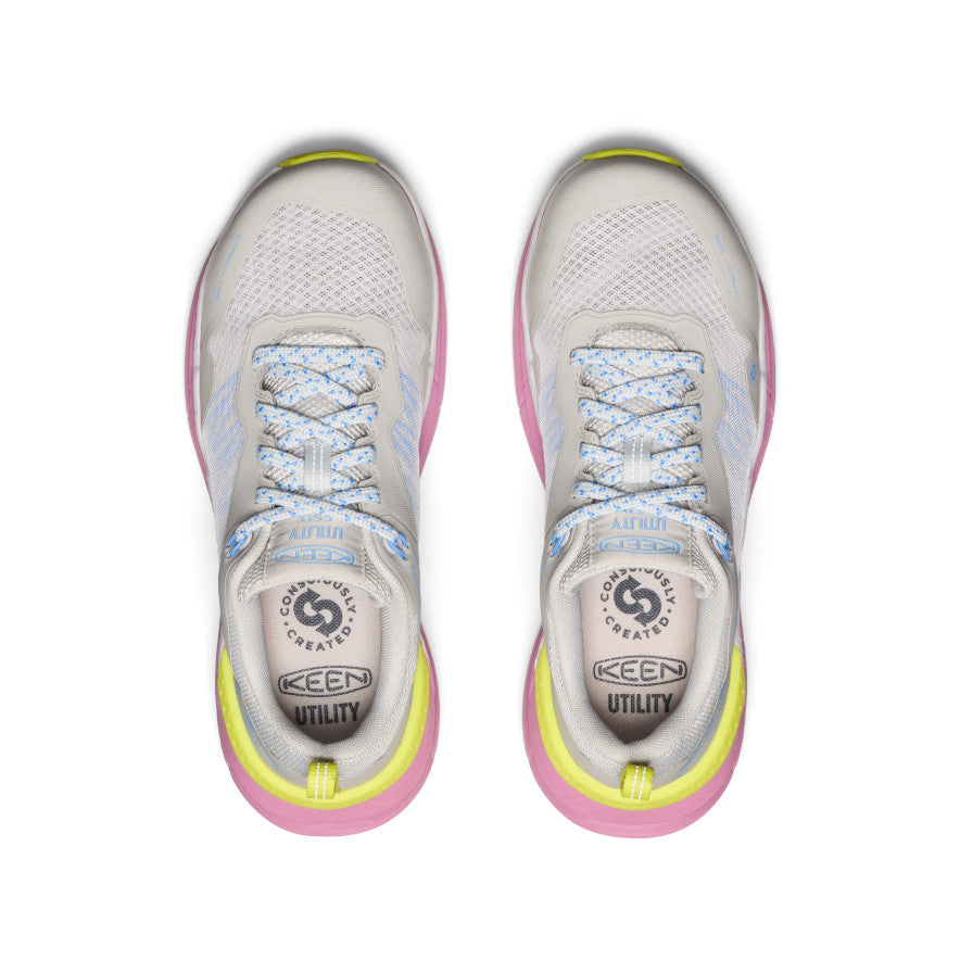 Women's Speedworks ESD Work Sneaker (Carbon Toe) Alloy/Moonlight Mauve | Keen