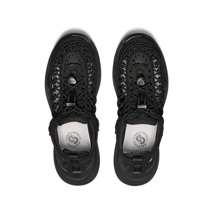 Women's UNEEK WK Sneaker Black/Black | Keen