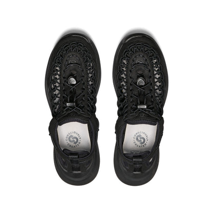 Women's UNEEK WK Sneaker Black/Black | Keen