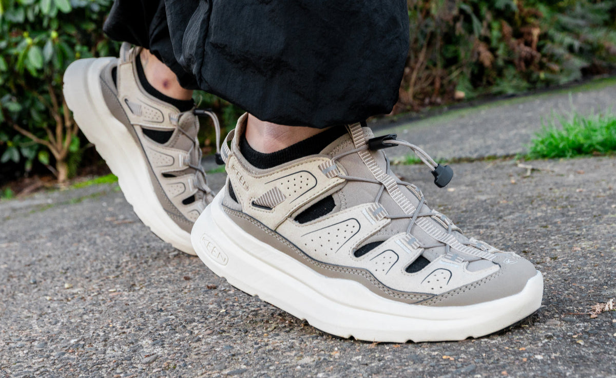 Women's WK450 Walking Sandal Plaza Taupe/Black | Keen