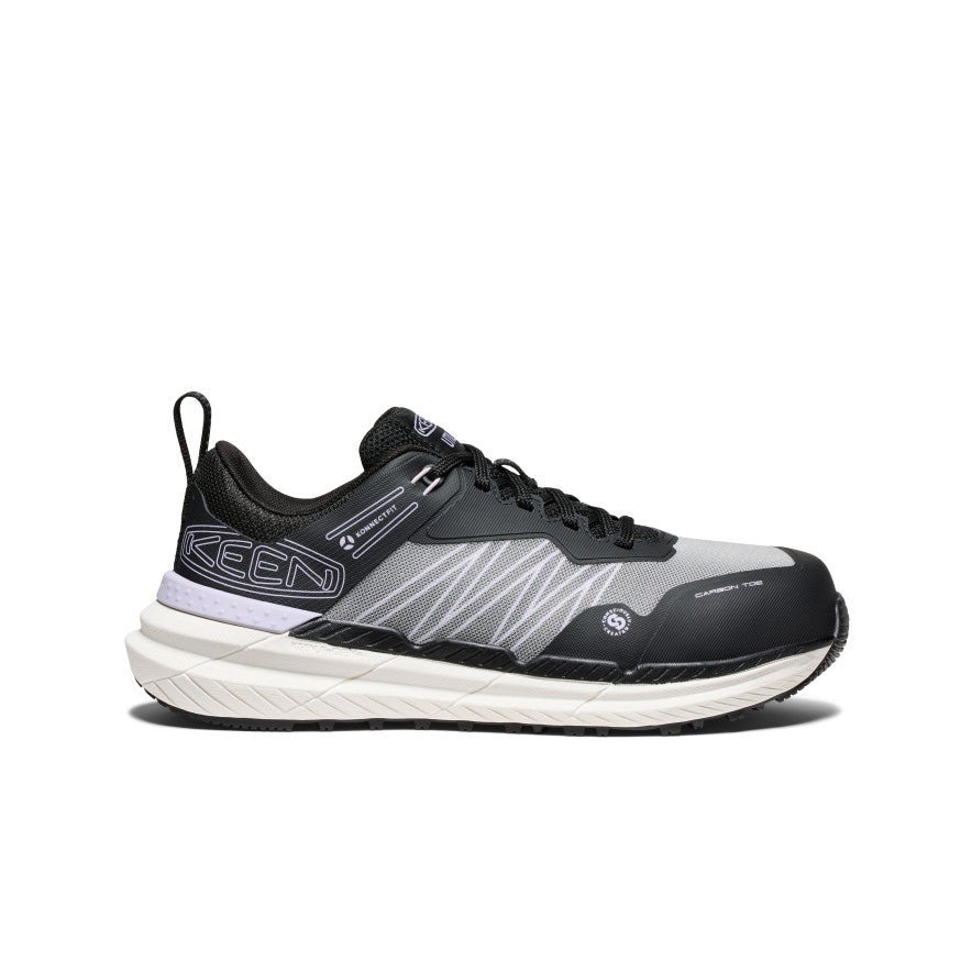 Women's Speedworks Work Sneaker (Carbon Toe) Thistle/Black | Keen