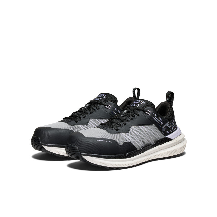 Women's Speedworks Work Sneaker (Carbon Toe) Thistle/Black | Keen