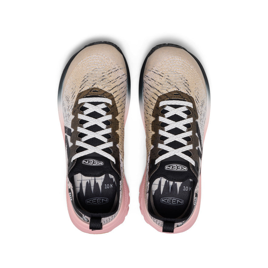 Women's Seek Trail Running Shoe Black/Sunset Sand | Keen