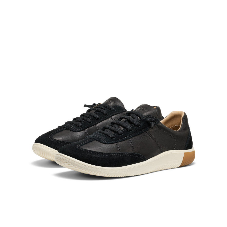 Women's KNX T-Toe Sneaker Black/Birch | Keen