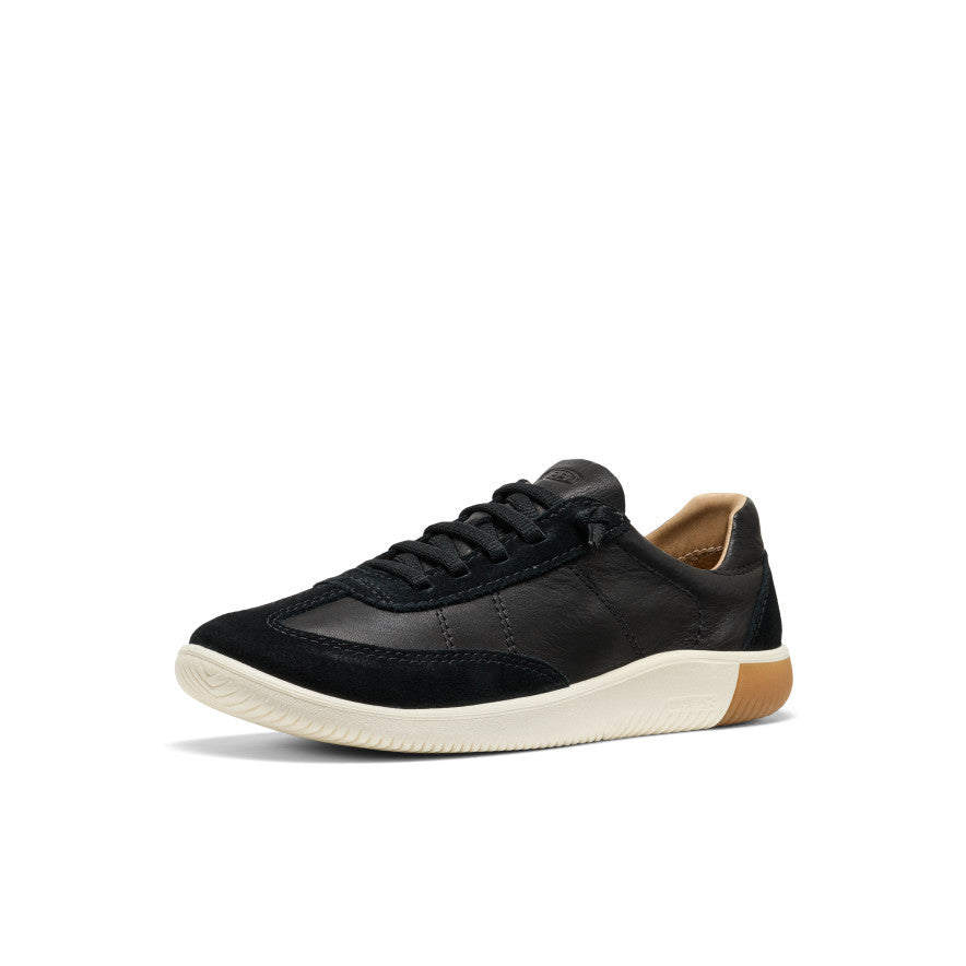 Women's KNX T-Toe Sneaker Black/Birch | Keen