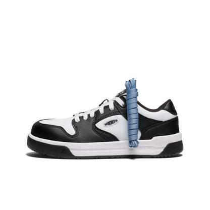 Women's Overton Work Shoe (Carbon Toe) Star White/Black | Keen