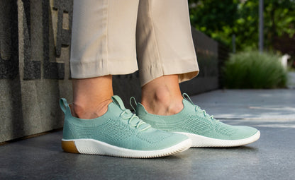 Women's KNX Knit Sneaker Granite Green/Lichen | Keen
