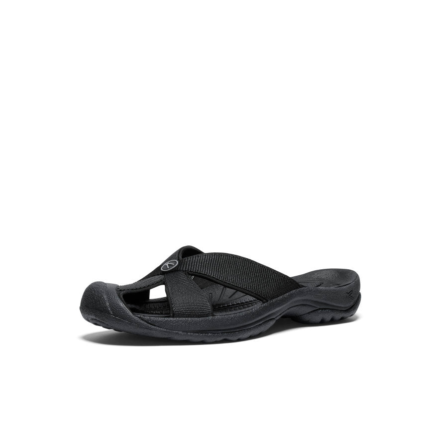 Women's Bali Slide Sandal Black/Steel Grey | Keen