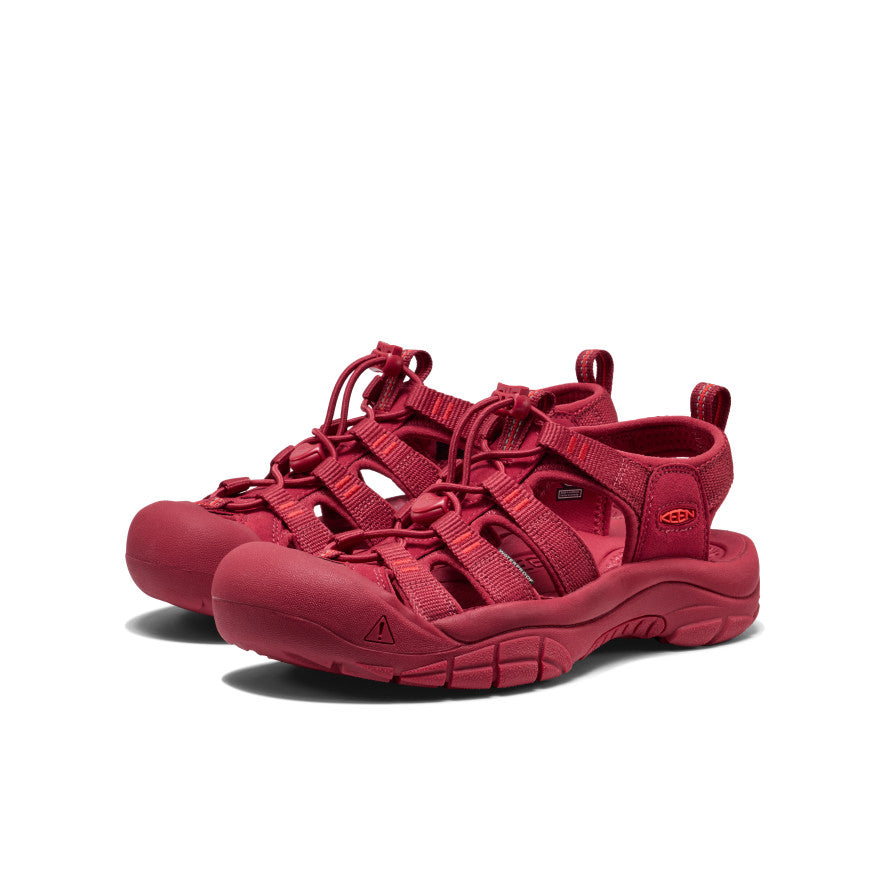 Women's Newport H2 Monochrome/Garnet | Keen