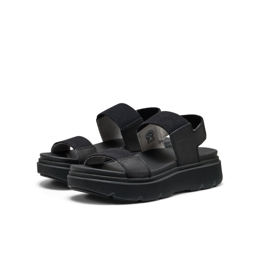Women's Elle Mila Backstrap Sandal Black/Black | Keen