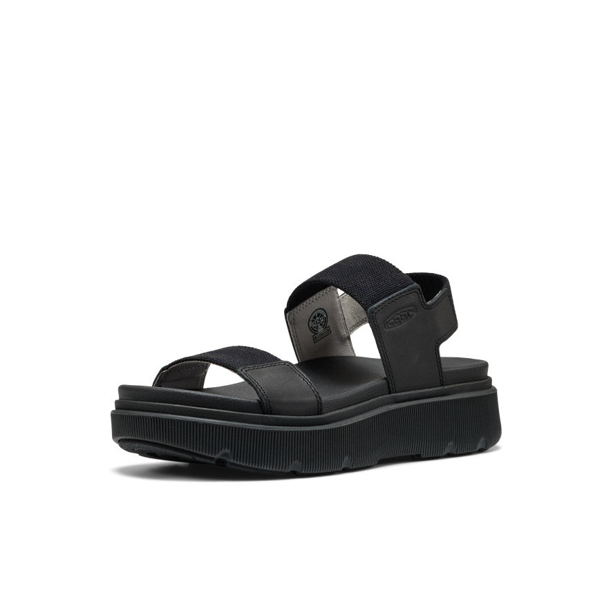 Women's Elle Mila Backstrap Sandal Black/Black | Keen