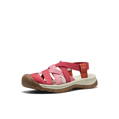 Women's Whisper Lattice Sandal Garnet/Burnt Brick | Keen