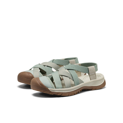 Women's Whisper Lattice Sandal Lily Pad/Plaza Taupe | Keen