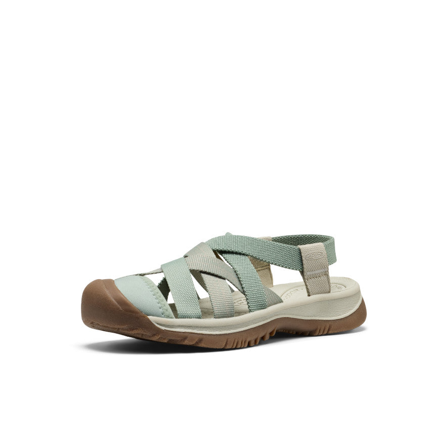 Women's Whisper Lattice Sandal Lily Pad/Plaza Taupe | Keen
