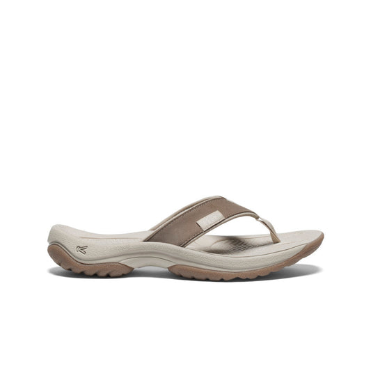 Women's Kona Leather Flip-Flop Brindle/Silver Birch | Keen