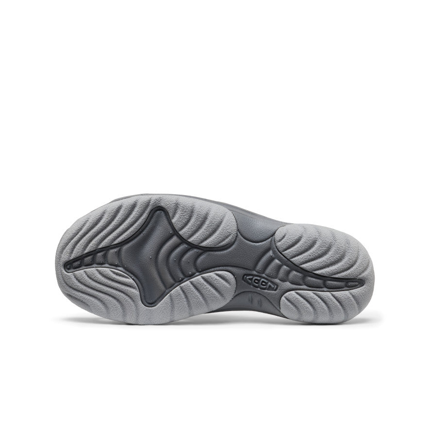 Women's Bali Leather Slide Sandal Lily Pad/Steel Grey | Keen
