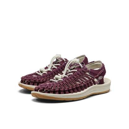 Women's UNEEK Canvas Fig/Birch | Keen