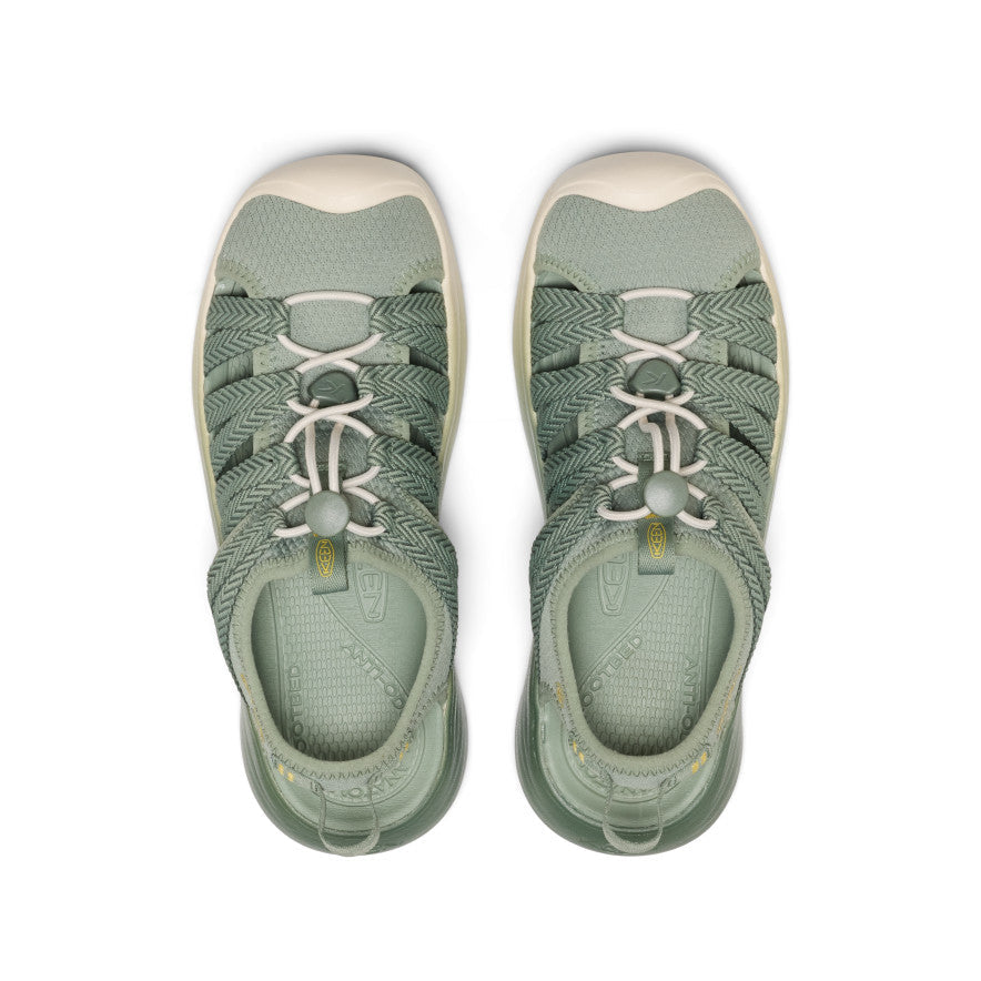 Women's Whisper Lite Sandal Lily Pad/Cream Gold | Keen