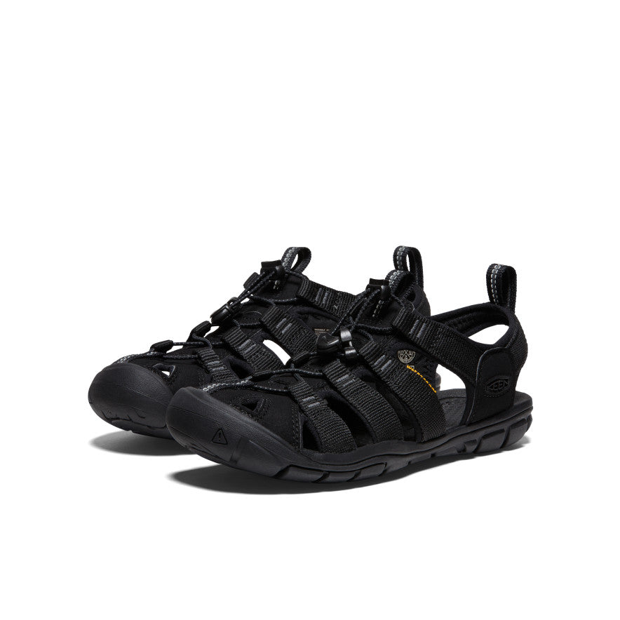 Women's Clearwater CNX Sandal Black/Black | Keen