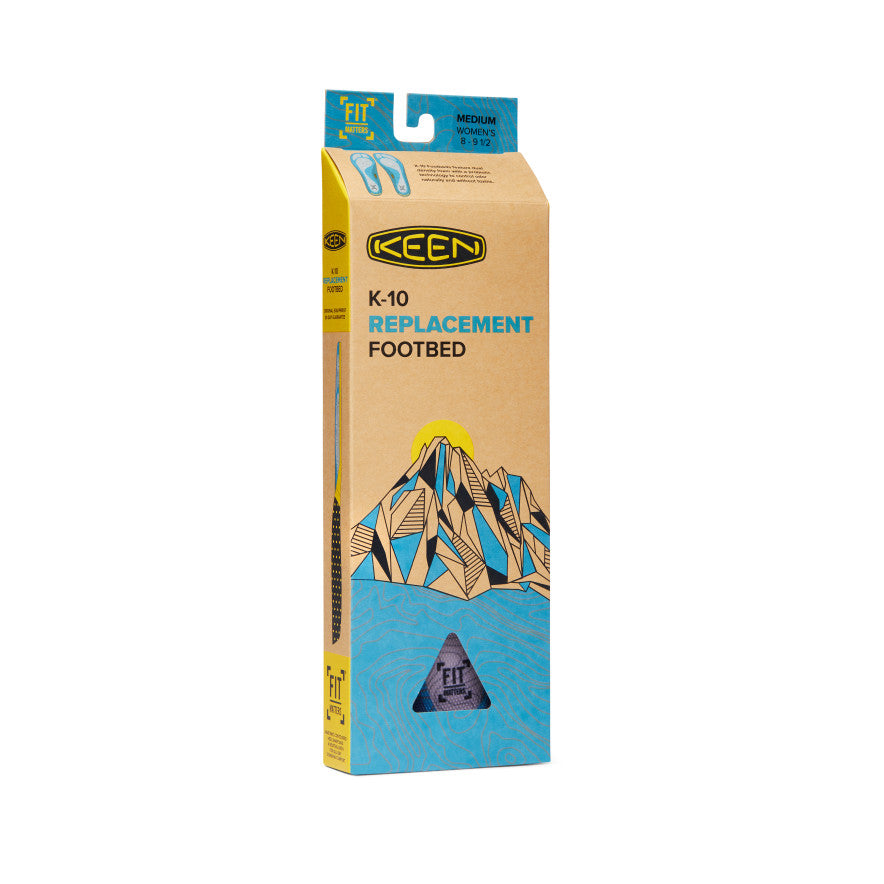 Women's Outdoor K-10 Replacement Insole Ocean Blue | Keen