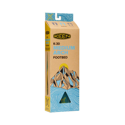 Women's Outdoor K-30 Medium Arch Insole Blue | Keen