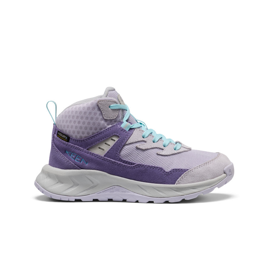 Big Kids' Hightrail Waterproof Hiking Boot Purple Haze/Thistle | Keen