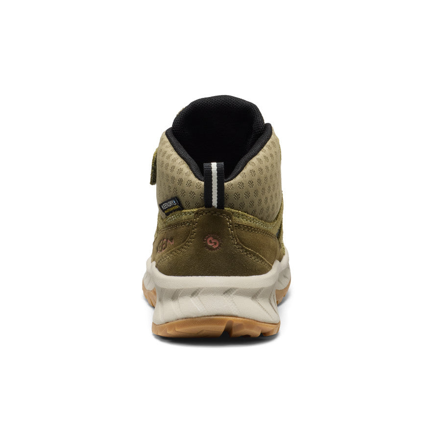 Little Kids' Hightrail Waterproof Hiking Boot Dark Olive/Martini Olive | Keen